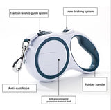 Dark Green 5M Pet Leash Retractable - Tangle-Free, Extendable Pet Leash for Walking