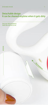 White 5M Retractable Dog Leash - With Small Box, Suitable For Small And Medium Dogs
